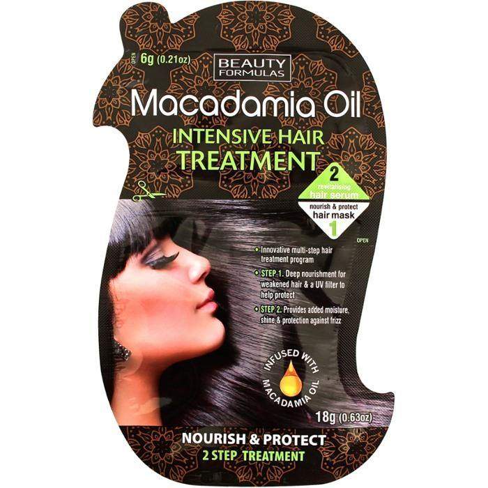Beauty Formulas Macadamia Oil Hair Treatment