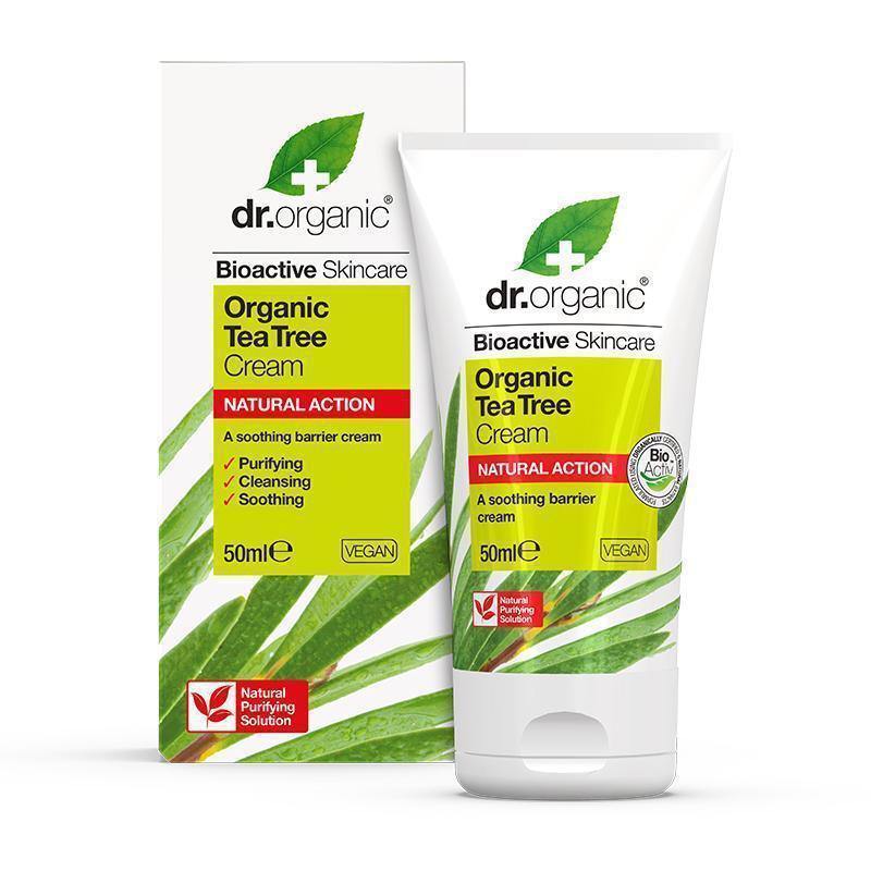 Dr Organic Tea Tree Antiseptic Cream 50Ml