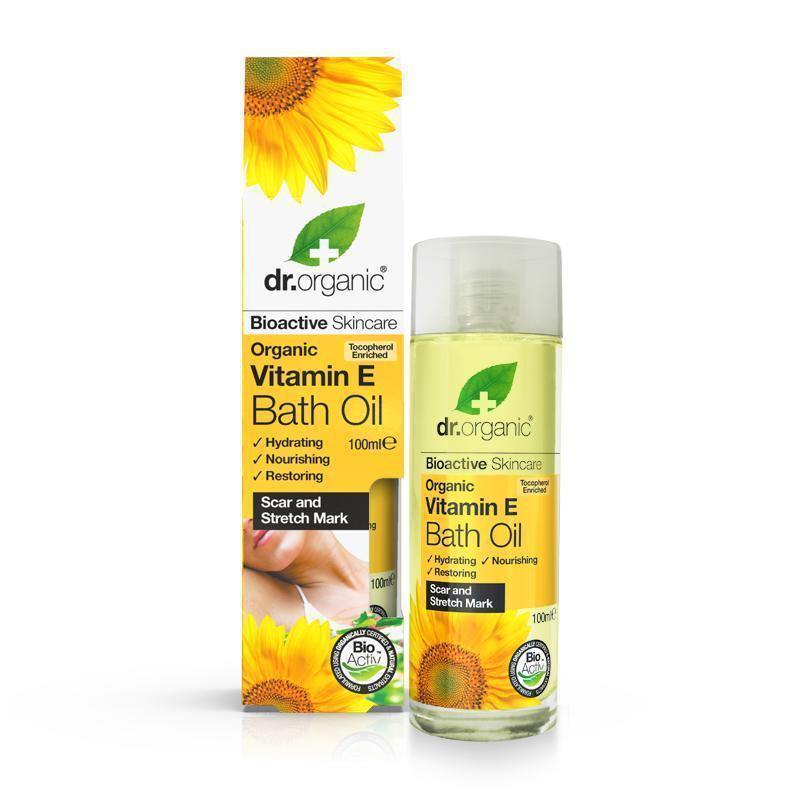 Dr Organic Vitamin E Bath Oil 100Ml