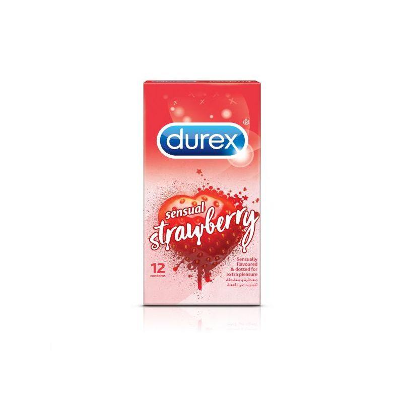 Durex Sensual Strawberry 12'S