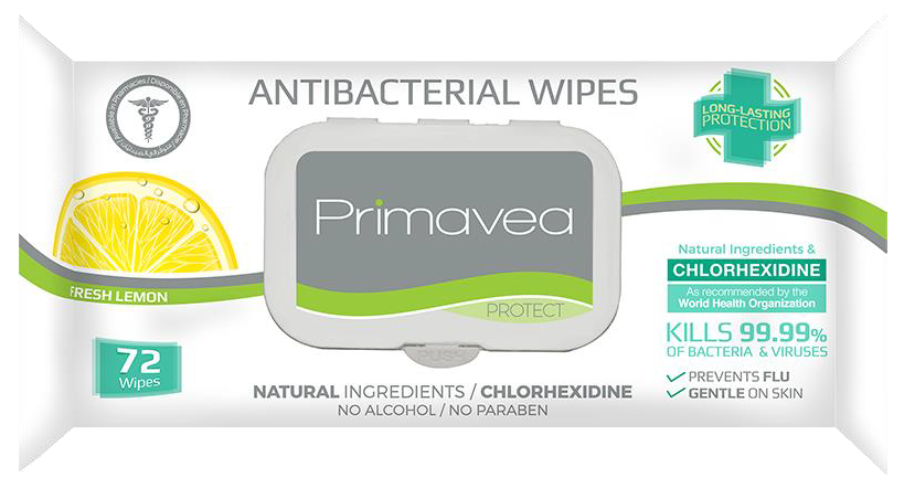 Primavea Natural Antibacterial Wipes